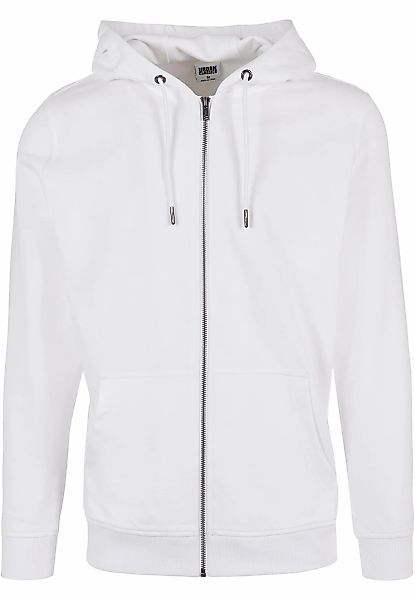 URBAN CLASSICS Sweatjacke "Urban Classics Herren Basic Terry Zip Hoody" günstig online kaufen