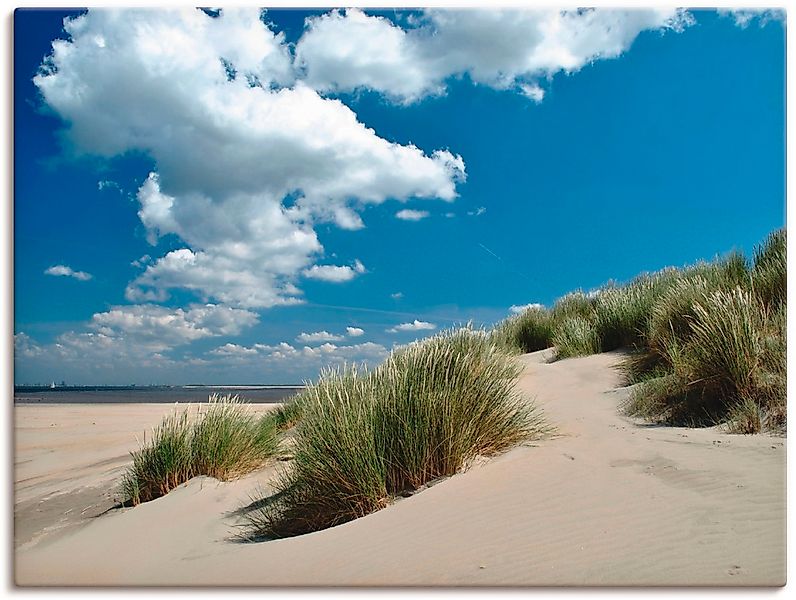 Artland Wandbild "Strandimpressionen", Strand, (1 St.), als Leinwandbild, P günstig online kaufen