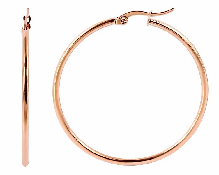 Adelia´s Paar Creolen "Damen Ohrringe – Creole aus Edelstahl" Ein Geschenk, günstig online kaufen