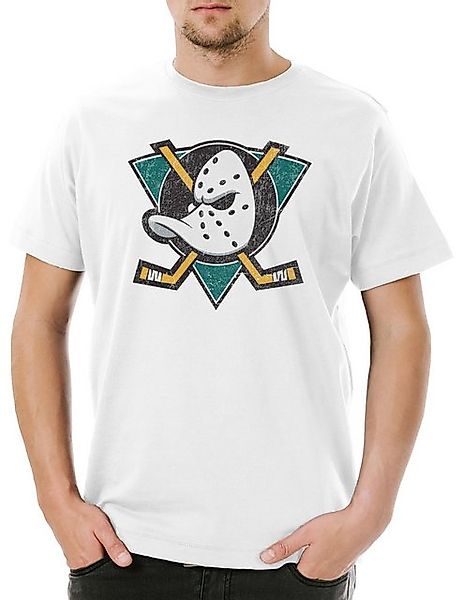 Urban Backwoods Print-Shirt Ducks Hockey Herren T-Shirt Symbol Sign Team Ma günstig online kaufen