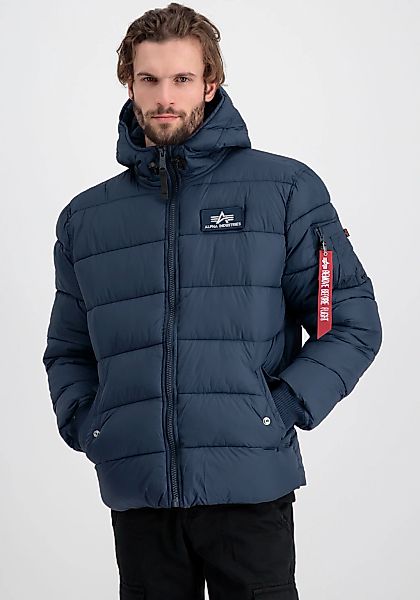 Alpha Industries Steppjacke "Hooded Puffer Alpha FD" mit Kapuze Kunstfaser, günstig online kaufen