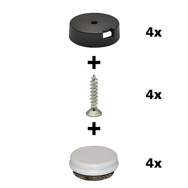WAGNER design yourself Klick-Gleiter QuickClick® Filzgleiter günstig online kaufen