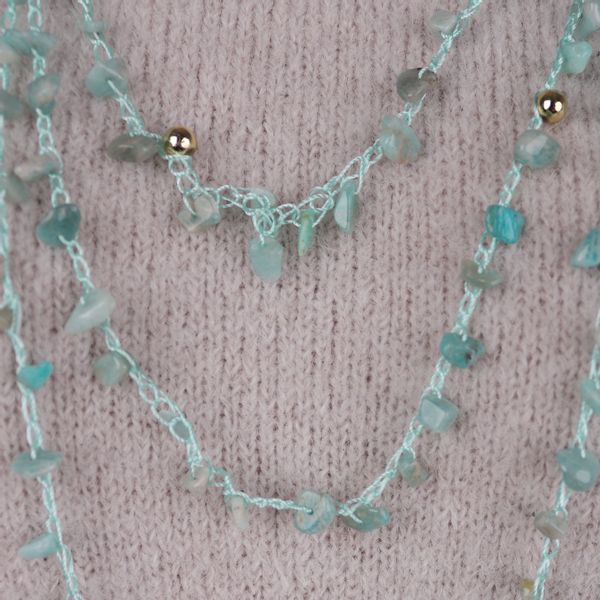 MIRROSI Lange Kette Damen Halskette mit günstig online kaufen