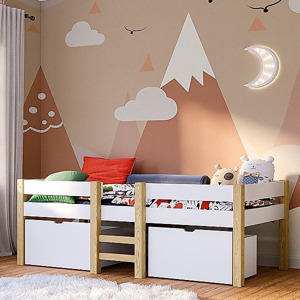 Bellabino Hochbett Aspy mit Rausfallschutz und günstig online kaufen