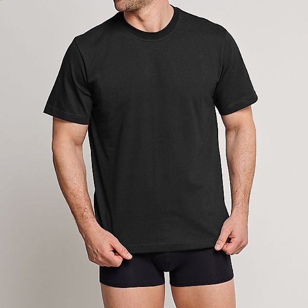 Schiesser T-Shirt Essentials (4-tlg) Rundhals-Ausschnitt im günstig online kaufen