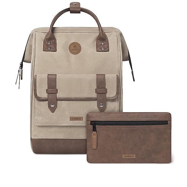 CABAIA Rucksack Waxed Cotton Backpack (Set, günstig online kaufen
