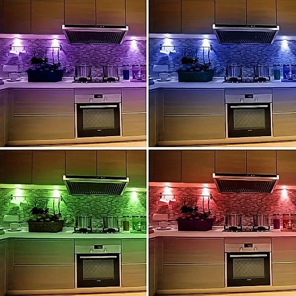 OKWISH LED Nachtlicht RGB Nachttischlampe Schranklicht günstig online kaufen