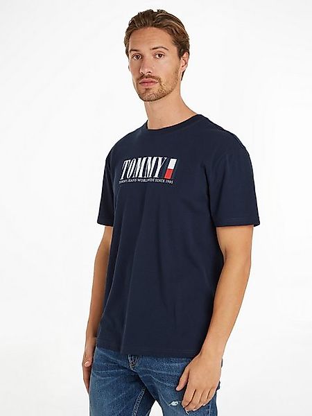 Tommy Jeans Plus T-Shirt TJM REG TOMMY DNA FLAG TEE EXT Große Größen mit Lo günstig online kaufen