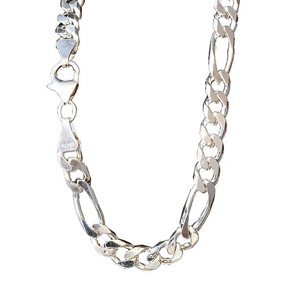 HOPLO Silberkette Silberkette Figarokette Länge 50cm günstig online kaufen