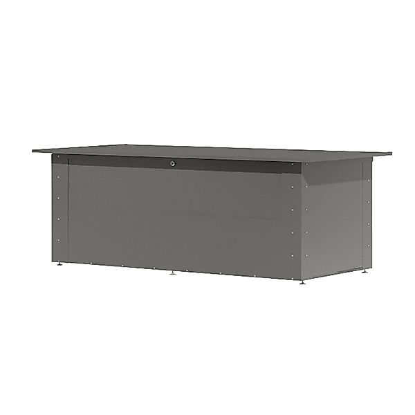 Karibu Garten-Aufbewahrungsbox Elara 3 Graualuminium günstig online kaufen