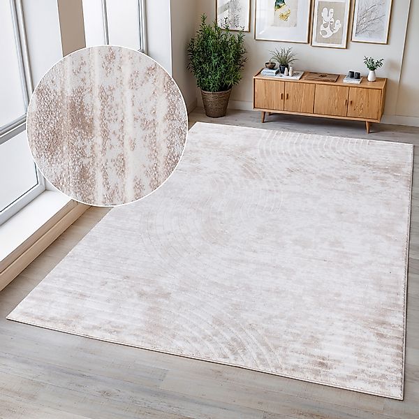 OTTO home Teppich »Luvu«, rechteckig, 12 mm Höhe, Modernes Design mit Boho- günstig online kaufen