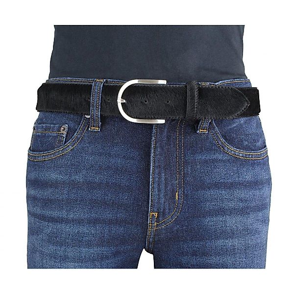 BELTINGER Ledergürtel Damen-Gürtel mit echtem Fell günstig online kaufen