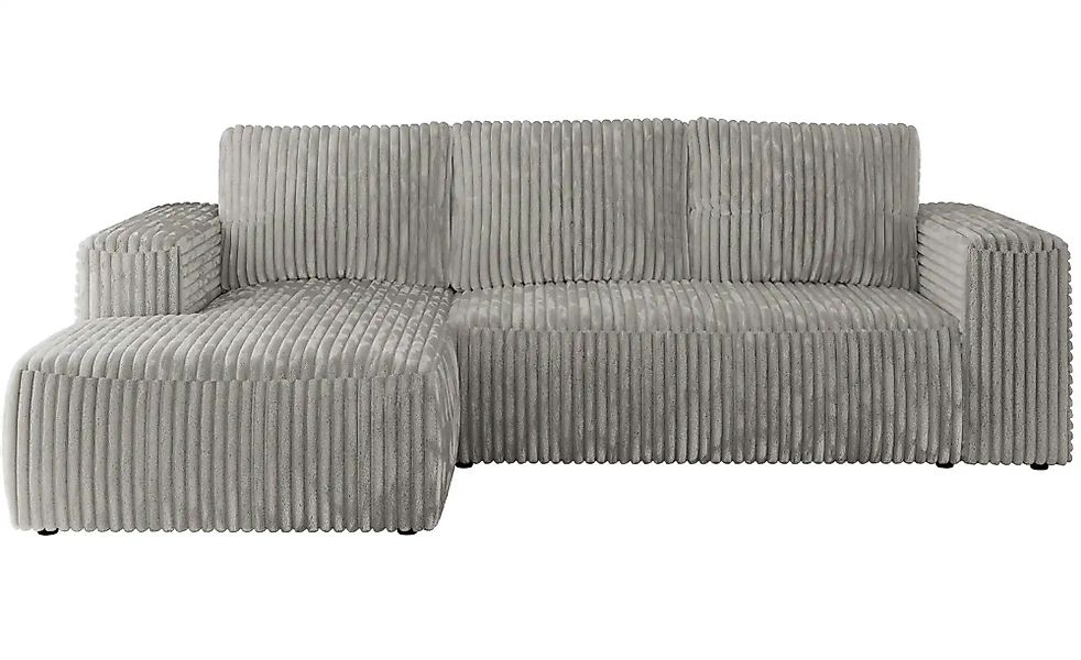 Ecksofa Beige mit Schlaffunktion Trentino ¦ grau ¦ Maße (cm): B: 266 H: 89 günstig online kaufen