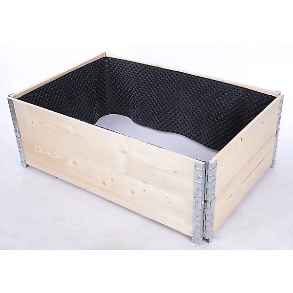 PROREGAL Hochbeetkisten GuardBox 40x120x80cm inkl. Luftfolie Imprägn. günstig online kaufen