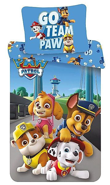 PAW PATROL Kinderbettwäsche PAW PATROL, Renforcé, günstig online kaufen