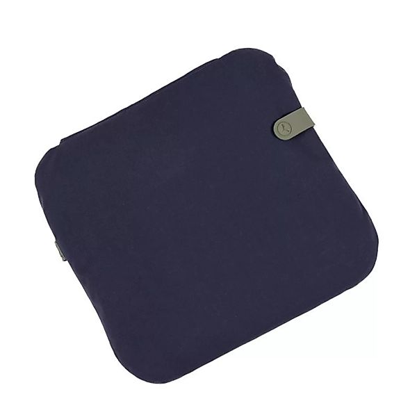 Sitzkissen Color Mix textil blau / 41 x 38 cm - Fermob - Blau günstig online kaufen