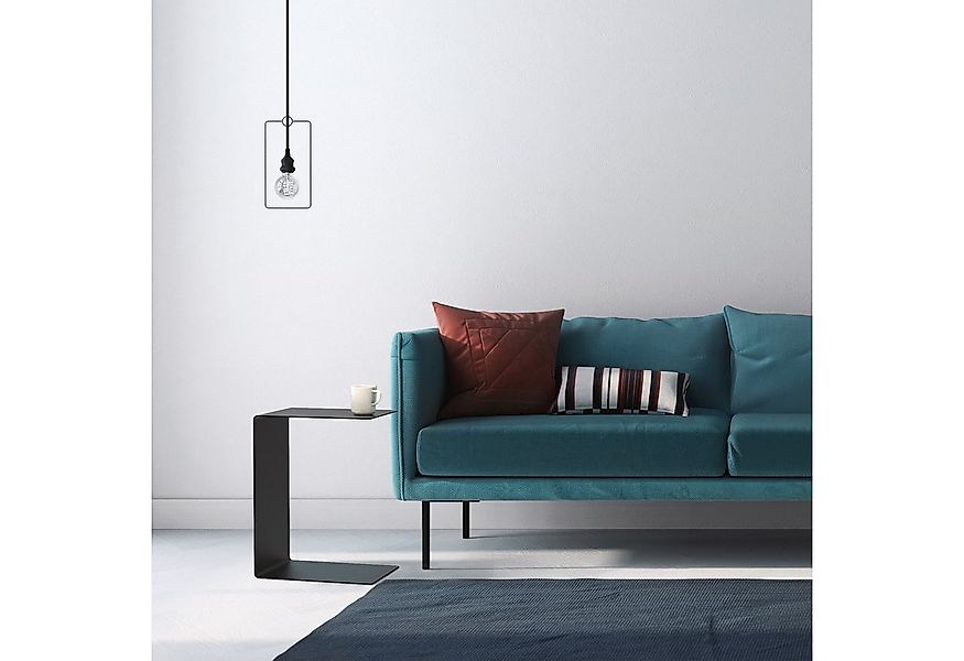 teileplus24 Beistelltisch Pico500 Metall Beistelltisch Couchtisch Beschicht günstig online kaufen