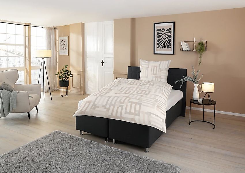 CASATEX Bettwäsche "Yasin" 2 Stk. tlg. grafisch, modern und elegant günstig online kaufen