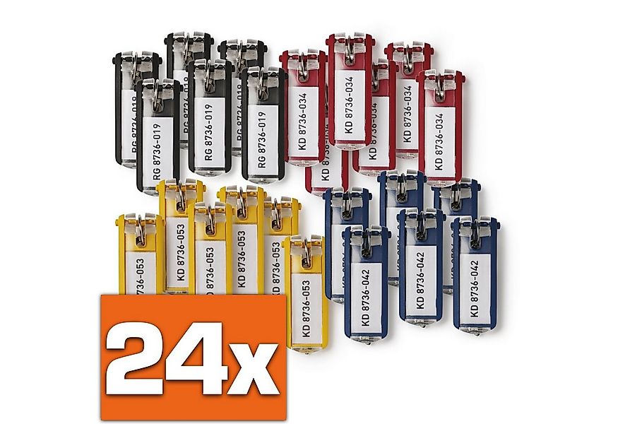 DURABLE Schlüsselanhänger Set KEY, Durable 194927 Schlüsselanhänger Key Cli günstig online kaufen