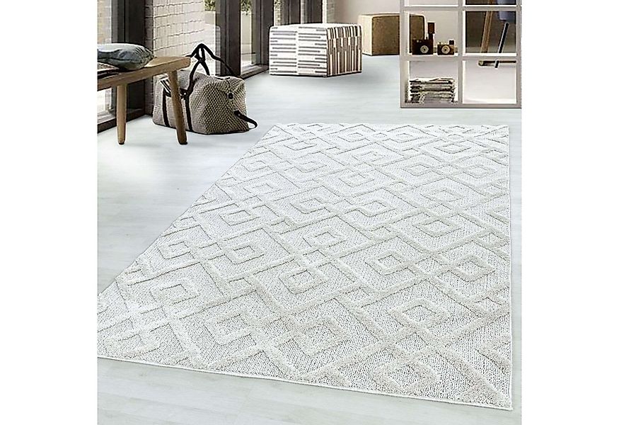 TaraCarpet Designteppich Designerteppich Tokio hoch-tief Struktur Knoten we günstig online kaufen