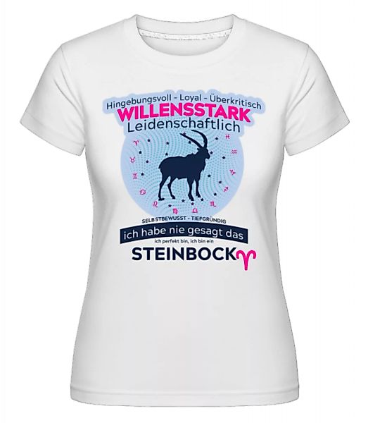 Sternzeichen Steinbock · Shirtinator Frauen T-Shirt günstig online kaufen