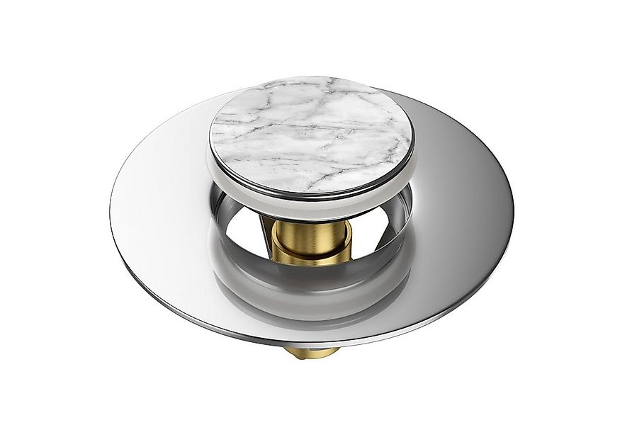 Sanilo Waschbeckenstöpsel Pop-Up Marmor, hochwertig, universell, mit Motiv, günstig online kaufen
