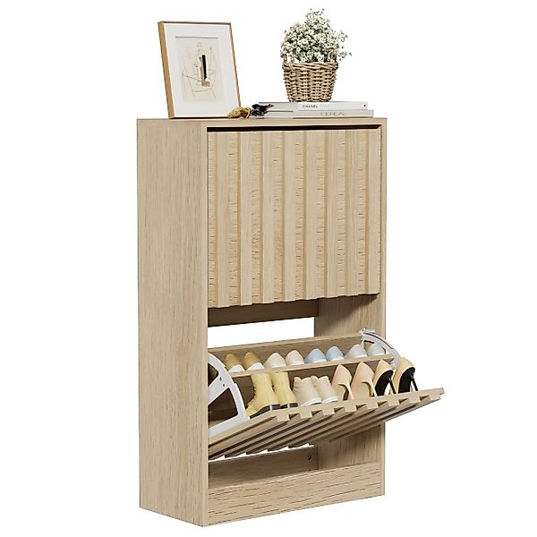 UEV Schuhschrank mit 2 Klappen Schuhregal günstig online kaufen