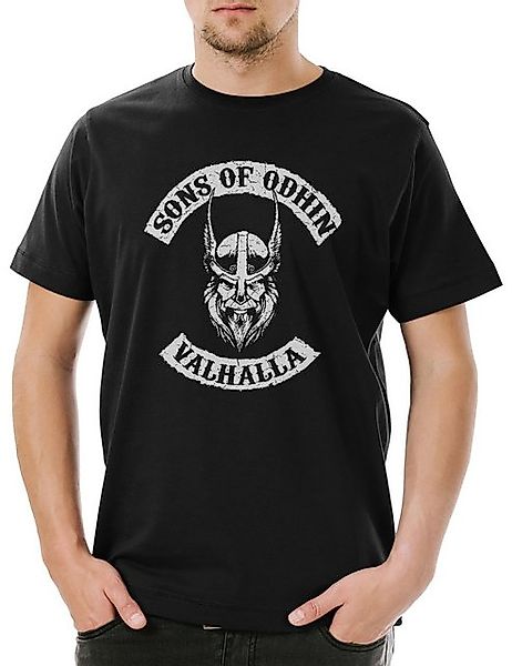 Urban Backwoods Print-Shirt Urban Backwoods Sons Of Odhin Herren T-Shirt Sc günstig online kaufen