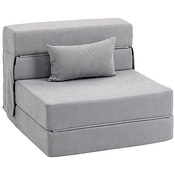 HOMCOM Schlafsofa klappbares Schlafsofa mit Bettfunktion, günstig online kaufen