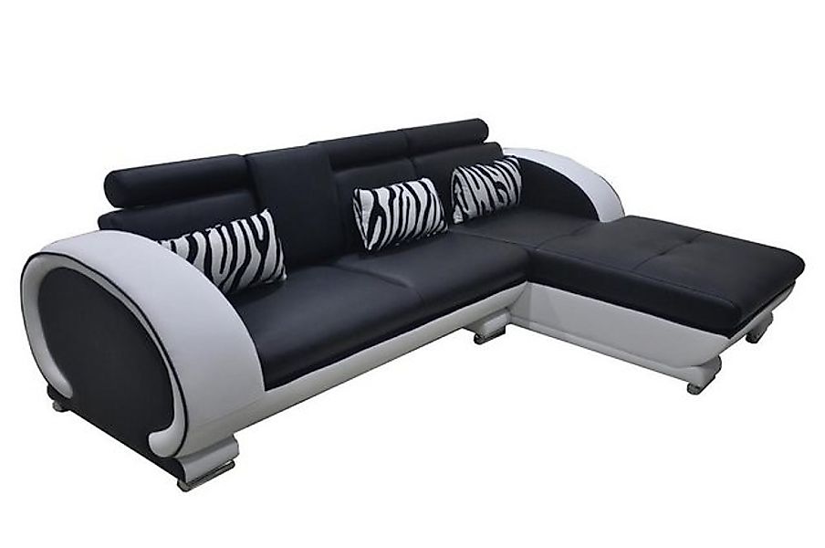 Xlmoebel Sofa Neu gestaltete Leder-Eckcouch für das Wohnzimmer in L-Form, H günstig online kaufen