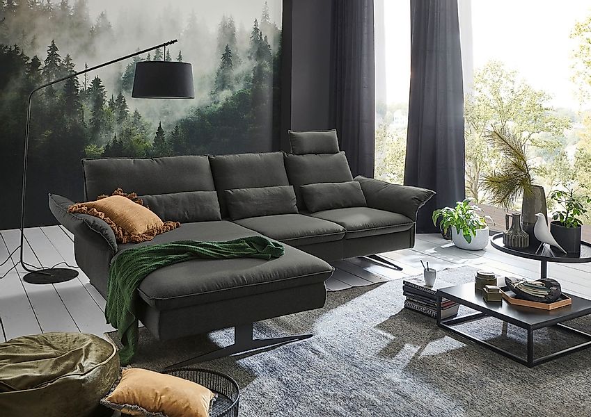 3C Carina Ecksofa »Haya modernes Funktionssofa, Tonnentaschen-Federkern, L- günstig online kaufen