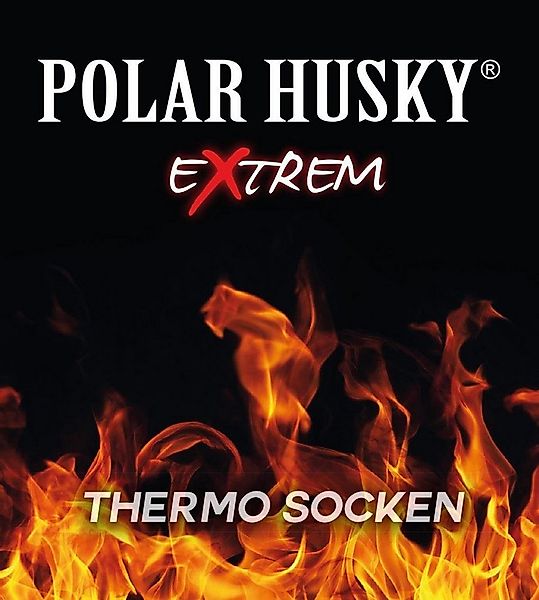 Polar Husky Thermosocken 1 Paar Wintersocken Extrem Hot durchgehend gefütte günstig online kaufen