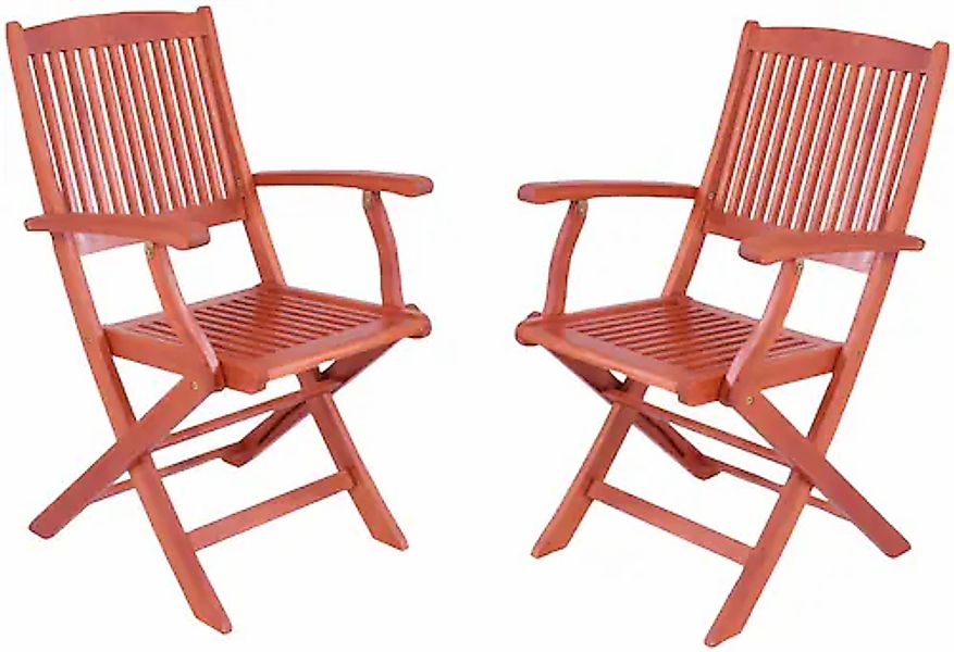 Garden Pleasure Klappstuhl »STOCKHOLM« (Set) 2 Stk.2er Set günstig online kaufen