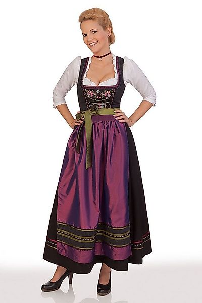 Spieth & Wensky Dirndl Dirndl lang 2tlg. - WILLA - beere günstig online kaufen