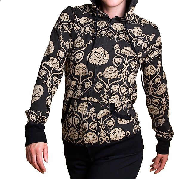 PANASIAM Wolljacke Chillout Jacke 'water-lilies' günstig online kaufen