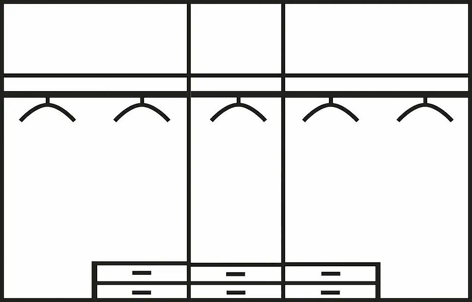 rauch Drehtürenschrank "Kleiderschrank Schrank Ankleide Garderobe Schlafzim günstig online kaufen