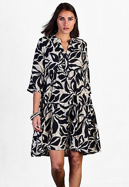 Andijamo-Fashion Druckkleid COOL BLOOM Lockere Passform günstig online kaufen