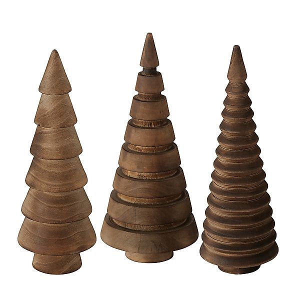 Spetebo Dekobaum Tanne aus Kiefernholz (Weihnachtsbaum günstig online kaufen