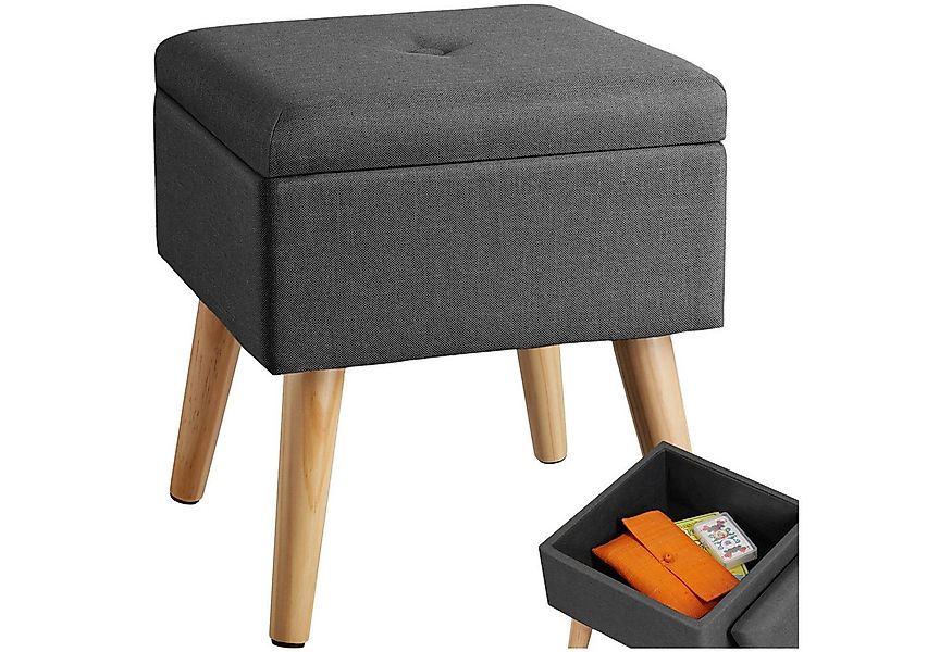 tectake Sitzhocker Elva, quadratisch günstig online kaufen