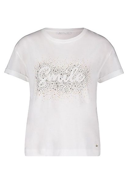 Betty&Co T-Shirt Shirt Kurz 1/2 Arm Patch White/Brown günstig online kaufen
