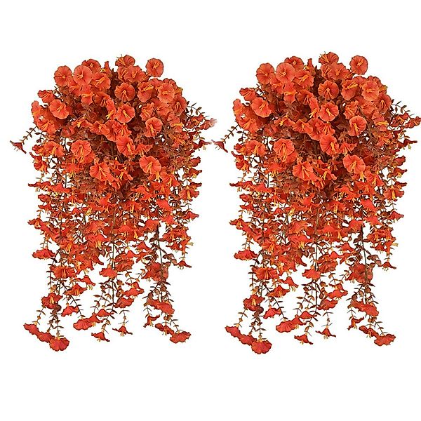 Kunstblumenstrauß 2 Bündel Herbststrauß Künstlich Kunstblumen günstig online kaufen