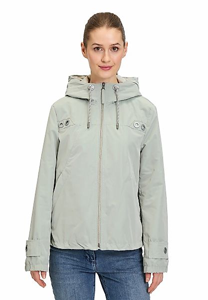 Amber & June Sommerjacke "Amber & June Damen Sommerjacke mit Kapuze", mit K günstig online kaufen