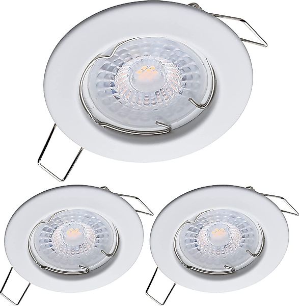 Oktaplex lighting LED Einbaustrahler 3er Set günstig online kaufen