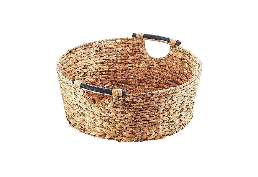 Kobolo Aufbewahrungskorb Regalkorb Korb aus Wasserhyazinthe - natur (49x20 günstig online kaufen