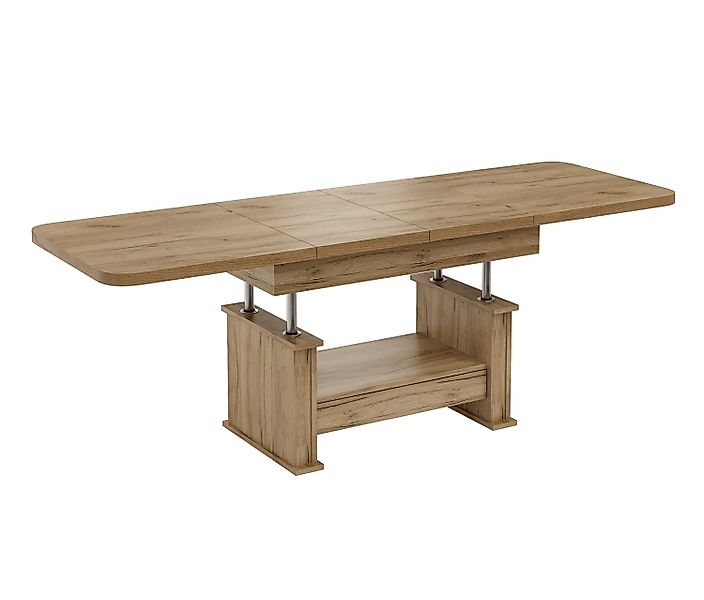 designimpex Couchtisch Design DA-555 Schublade höhenverstellbar günstig online kaufen