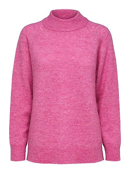 SELECTED Alpakamix Pullover Damen Pink günstig online kaufen