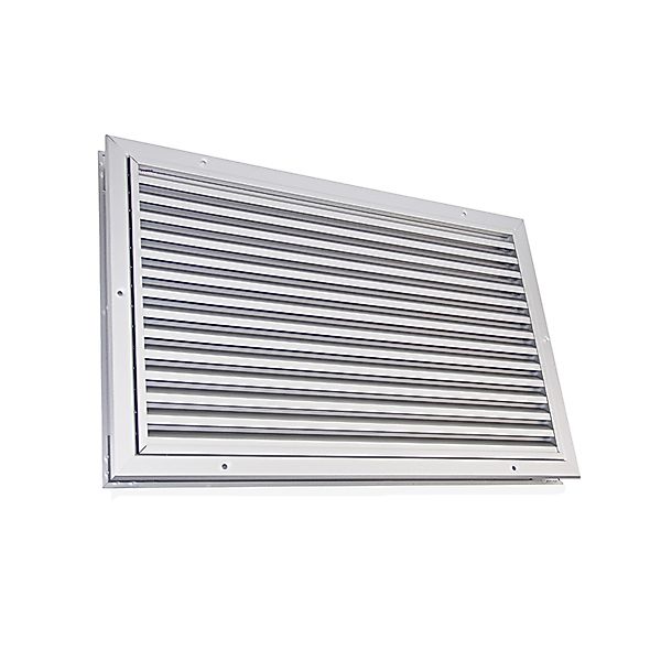 Häusler Lüftungsgitter LG-5030 DORAA Lamellengitter Alu 535 x 335 Abluftgit günstig online kaufen