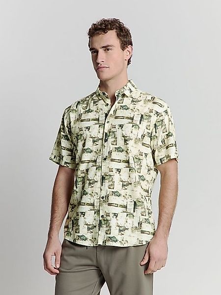 NO EXCESS Kurzarmhemd – Herren Kurzarmshirt – Kurzarmhemd Herren -  Grüner günstig online kaufen