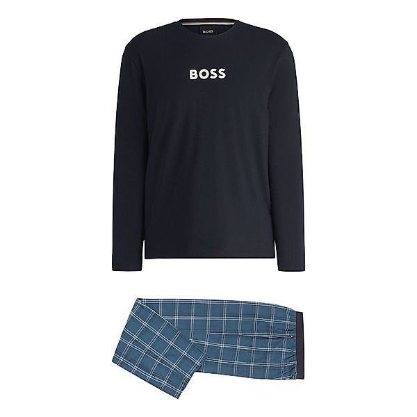 BOSS Pyjama Easy Long Set (2 günstig online kaufen
