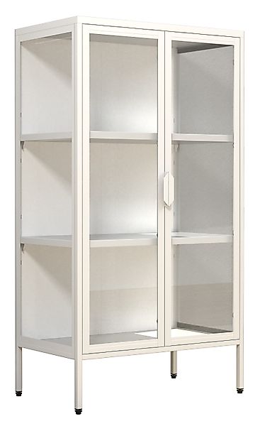 VCM Standvitrine Stahl Glas Standvitrine Vitrine günstig online kaufen